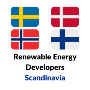 Scandinavian renewable energy developers